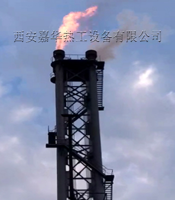 江西钢厂6套转炉煤气放散点火成功